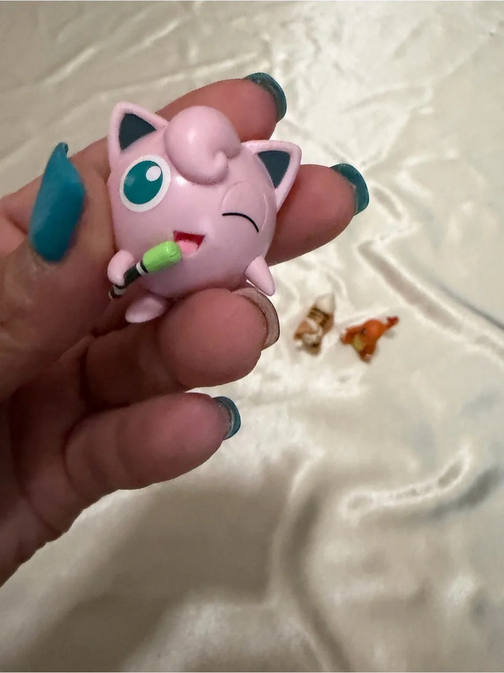 Jazwares Pokemon Mini Figures: Bulbasaur, Jigglypuff, Growlithe, Charmander